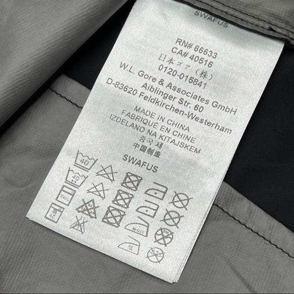 Gore Running Wear Shirt Jacket Windbreaker Running Cycling Workout Outdoor New - Picture 15 of 15